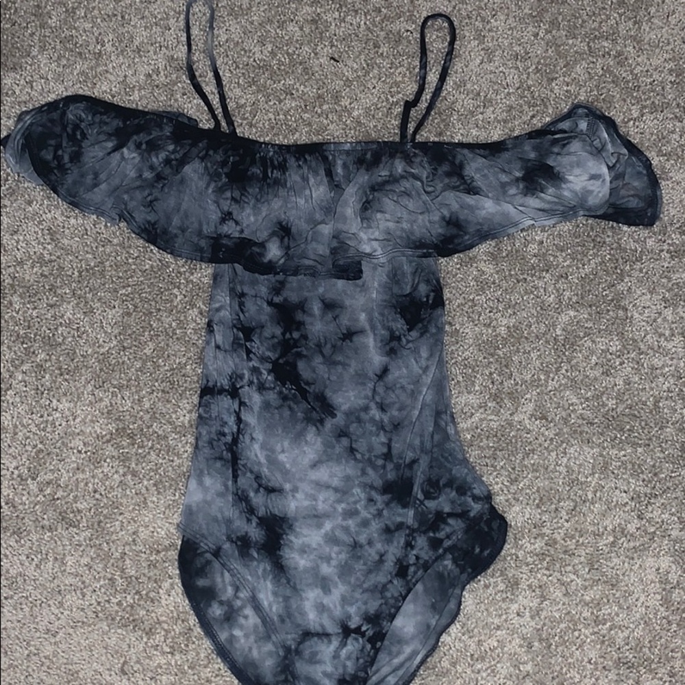 Tie dye American Eagle bodysuit